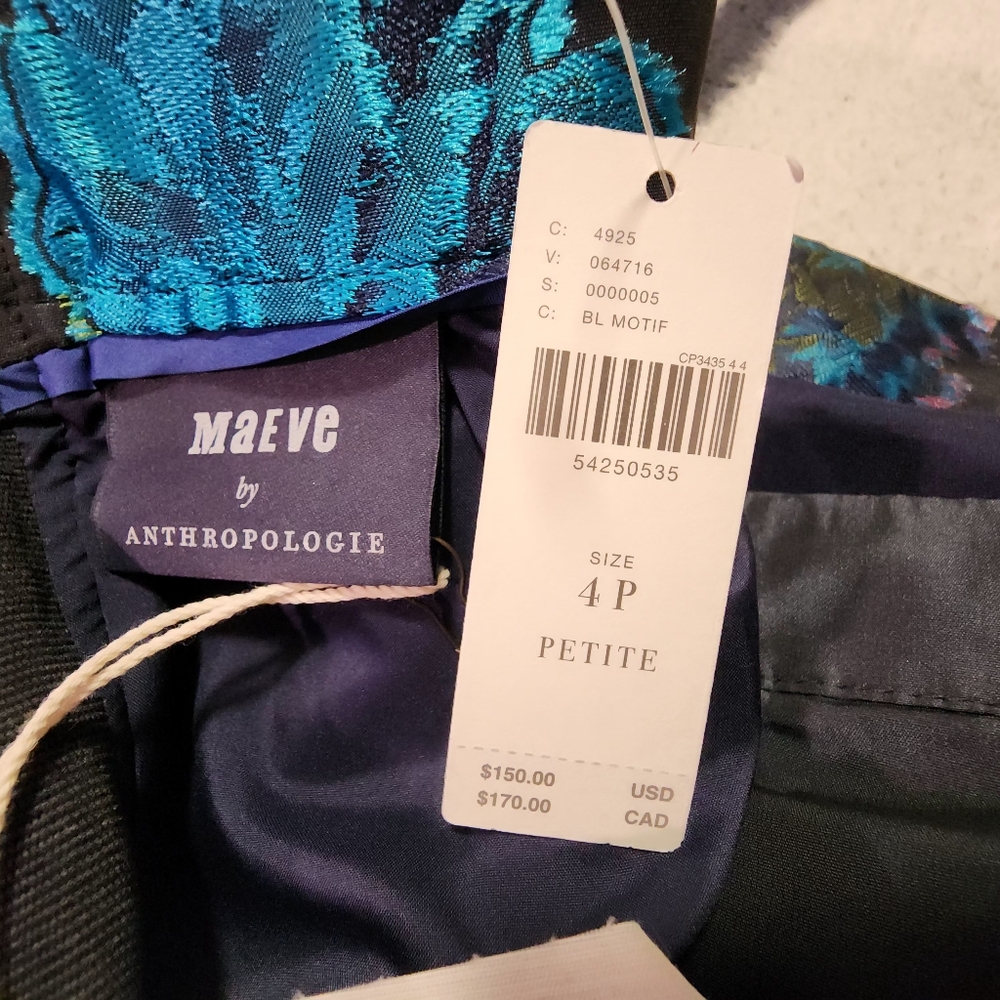 Anthropologie Maeve Ronette Jacquard Midi Skirt - Picture 10 of 11